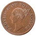 Canada, 1/2 Penny Token, 1840, KM #3, AU(50-53), Bronze, 8.40