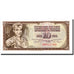 Banknote, Yugoslavia, 10 Dinara, 1968, 1968-05-01, KM:82a, UNC(65-70)