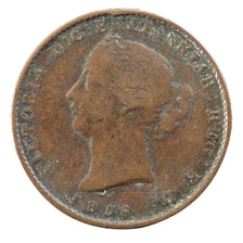 Canada, 1/2 Penny Token, 1856, KM #5, VF(30-35), Bronze, 7.60