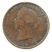 Canada, 1/2 Penny Token, 1856, KM #5, VF(30-35), Bronze, 7.60