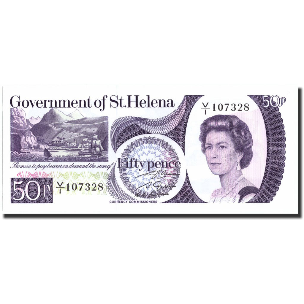 Banknote, Saint Helena, 50 Pence, Undated (1979), Undated (1979), KM:5a