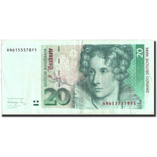 Banknote, GERMANY - FEDERAL REPUBLIC, 20 Deutsche Mark, 1991, 1991-08-01