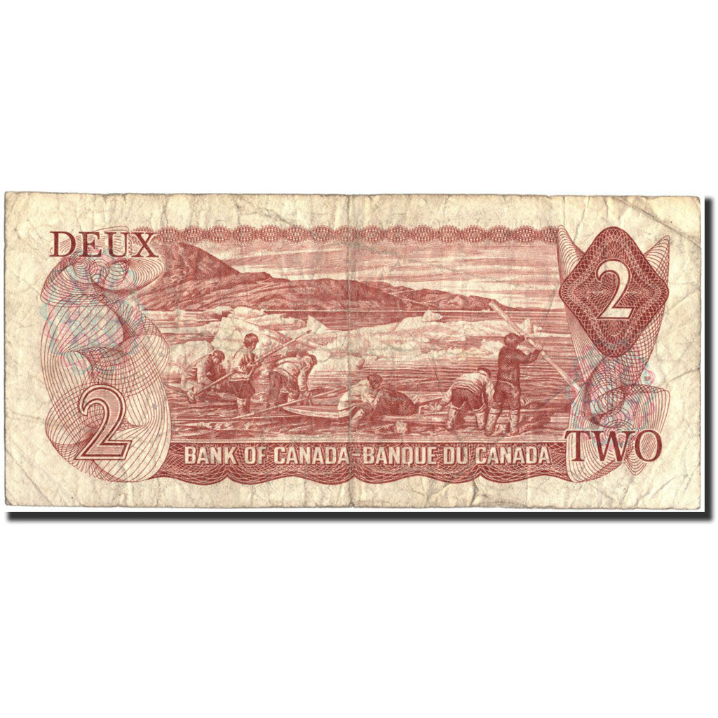 Geldschein, Kanada, 2 Dollars, 1974, 1974, KM:86b, SGE
