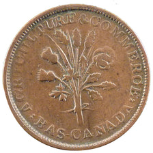 Canada, 1 Sou, KM #Tn 5, VF(30-35), Bronze, 7.30
