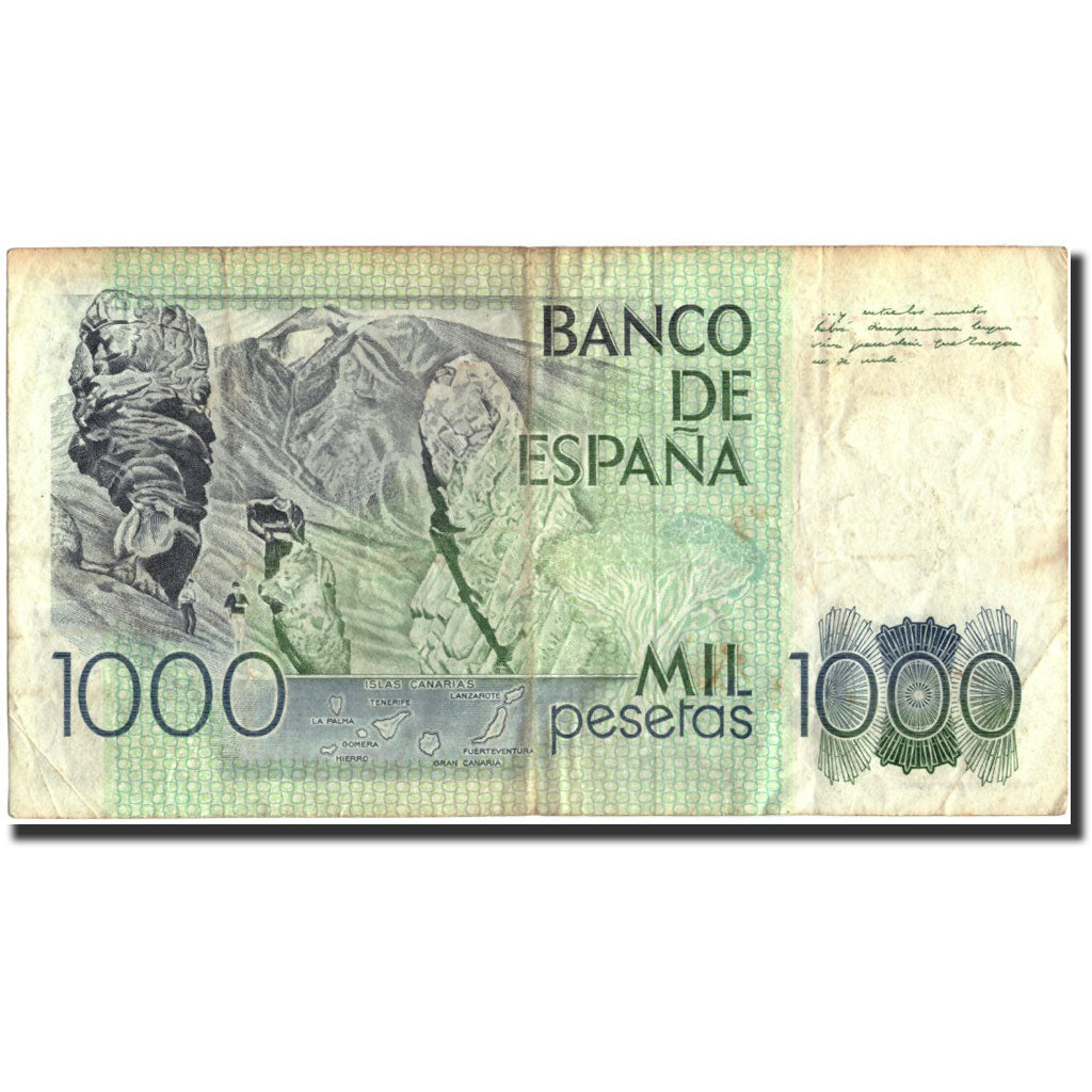Banknote, Spain, 1000 Pesetas, 1979, 1979-10-23, KM:158, VF(20-25)