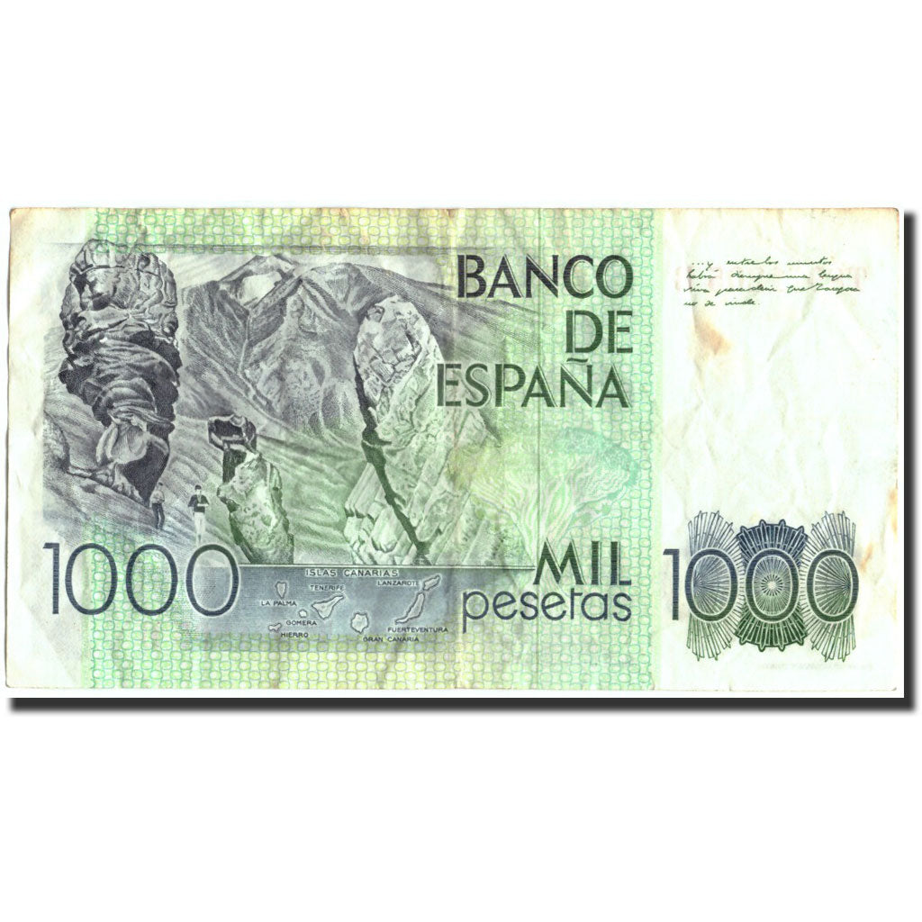 Banknote, Spain, 1000 Pesetas, 1979, 1979-10-23, KM:158, VF(20-25)
