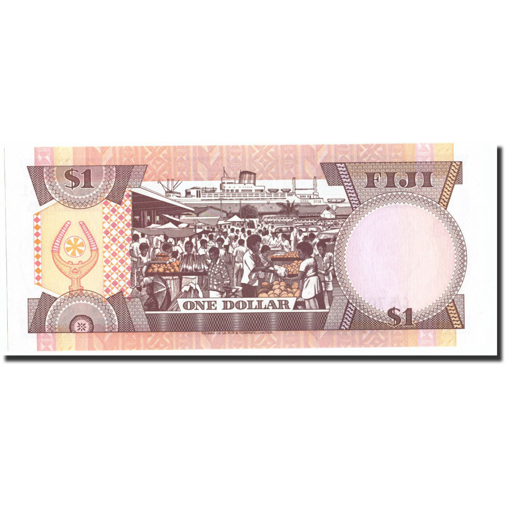 Banknote, Fiji, 1 Dollar, 1980, Undated, KM:76a, UNC(65-70)