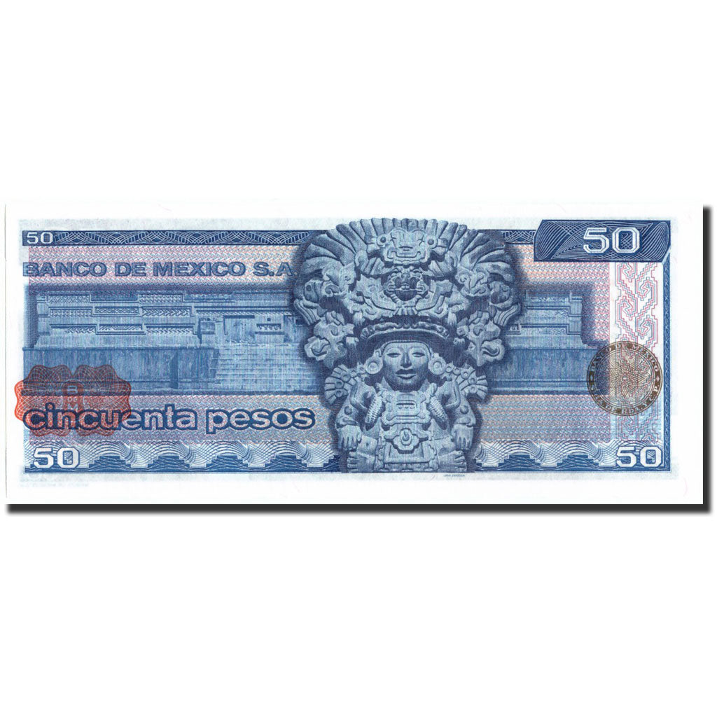 Banknote, Mexico, 50 Pesos, 1973, 1973-07-18, KM:65a, UNC(65-70)