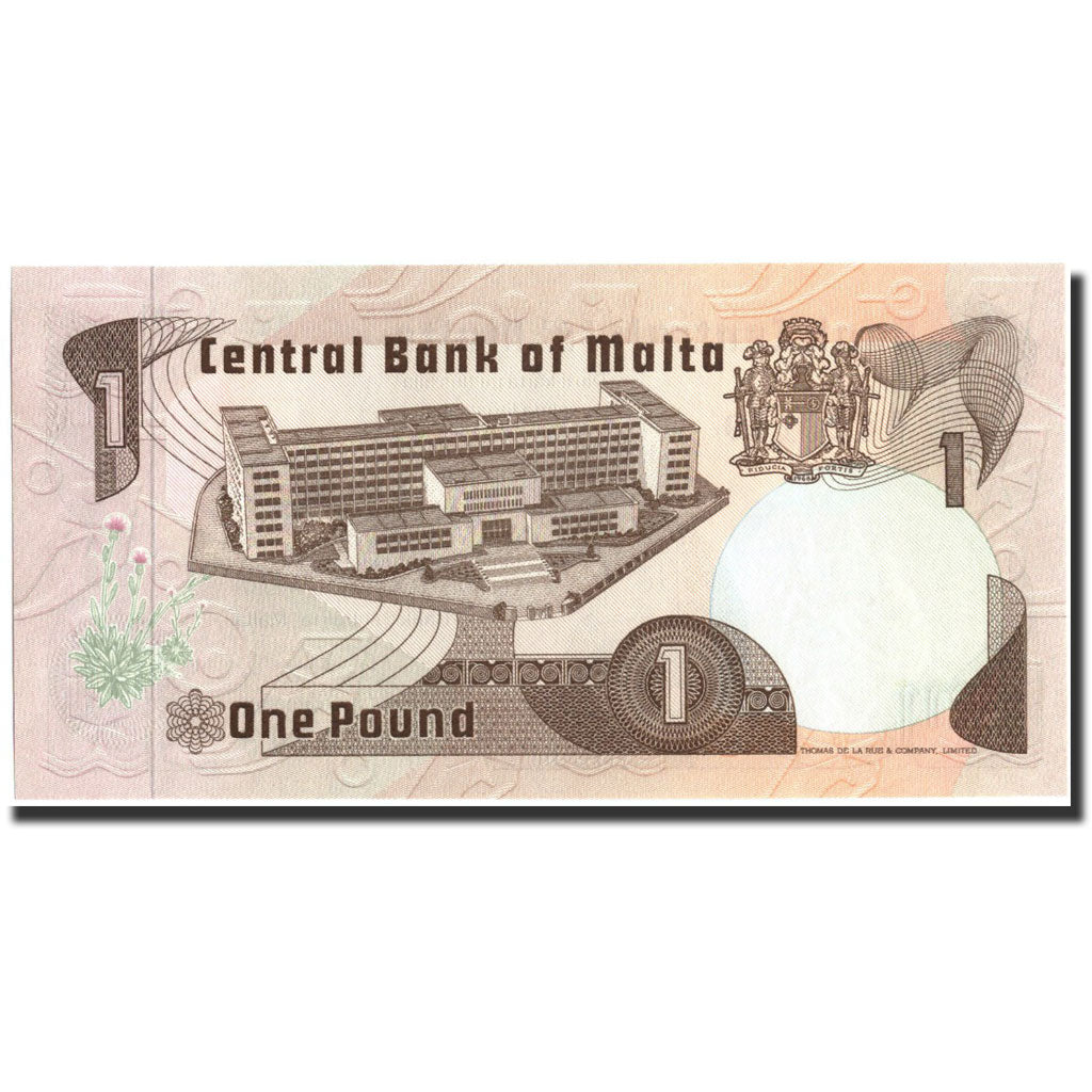 Banknote, Malta, 1 Lira, 1967, 1967, KM:34b, UNC(65-70)