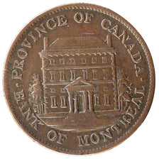 Canada, 1/2 Penny Token, 1842, KM #Tn18, EF(40-45), Copper, 9.00