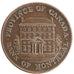 Canada, 1/2 Penny Token, 1844, KM #Tn 18, EF(40-45), Copper, 9.00