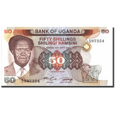 Banknote, Uganda, 50 Shillings, Undated (1985), Undated, KM:20, UNC(65-70)