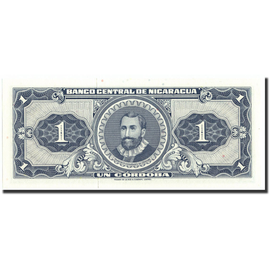Billet, Nicaragua, 1 Cordoba, 1962, 1962, KM:107, NEUF