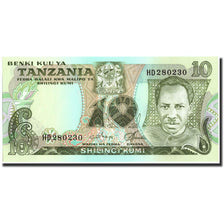 Biljet, Tanzania, 10 Shilingi, Undated (1978), Undated, KM:6c, NIEUW