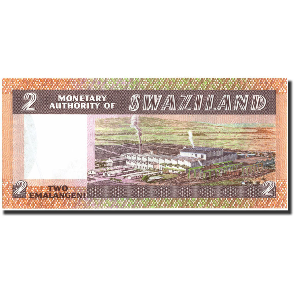 Banknote, Swaziland, 2 Emalangeni, Undated (1974), Undated, KM:2a, UNC(65-70)