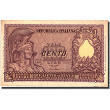 Banknote, Italy, 100 Lire, 1951, 1951-12-31, KM:92a, AU(50-53)