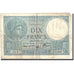 Francja, 10 Francs, Minerve, 1939, 1939-10-05, VG(8-10), Fayette:7.10, KM:84