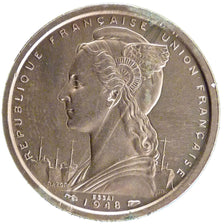 C&ocirc;te Fran&ccedil;aise des Somalis, 2 Francs, 1948, MS(65-70),...