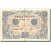 Francia, 20 Francs, 20 F 1874-1905 ''Noir'', 1904, 1904-09-05, BC, Fayette:9.3