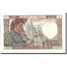 Francia, 50 Francs, 50 F 1940-1942 ''Jacques Coeur'', 1940, 1940-09-26, BB+