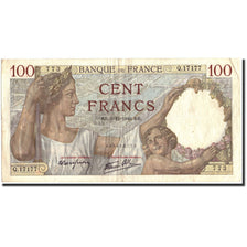 Frankrijk, 100 Francs, 100 F 1939-1942 ''Sully'', 1940, 1940-12-05, TB+