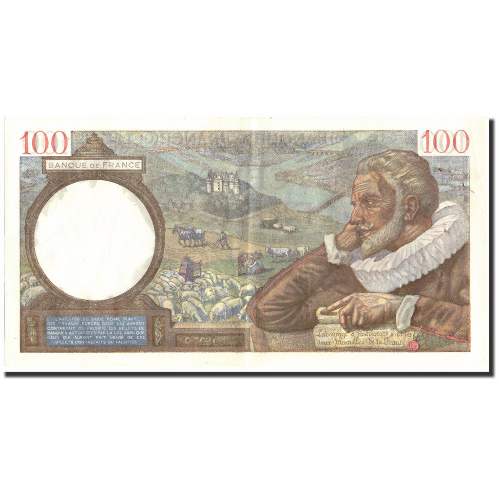 Frankreich, 100 Francs, 100 F 1939-1942 ''Sully'', 1941, 1941-05-21, SS