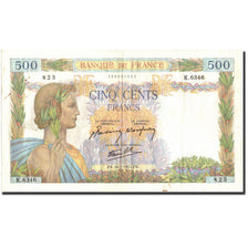 France, 500 Francs, 500 F 1940-1944 ''La Paix'', 1942, 1942-07-16, TB+