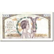 Frankreich, 5000 Francs, 5 000 F 1934-1944 ''Victoire'', 1941, 1941-07-31, SS
