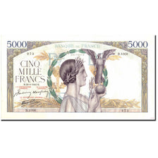 Francia, 5000 Francs, 5 000 F 1934-1944 ''Victoire'', 1942, 1942-08-20, MBC+