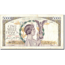 France, 5000 Francs, 5 000 F 1934-1944 ''Victoire'', 1941, 1941-05-29