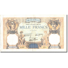 France, 1000 Francs, 1 000 F 1927-1940 ''Cérès et Mercure'', 1940, 1940-01-18