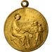 Francia, medalla, Journée Française du Secours National, 1915, EBC, Cobre