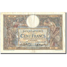 France, 100 Francs, 100 F 1908-1939 ''Luc Olivier Merson'', 1924, 1924-02-25