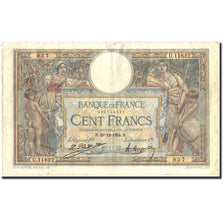 Francja, 100 Francs, Luc Olivier Merson, 1924, 1924-12-29, VF(20-25)