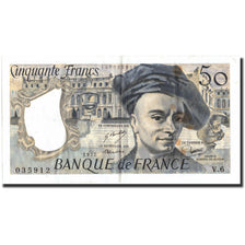 France, 50 Francs, 50 F 1976-1992 ''Quentin de La Tour'', 1977, 1977, EF(40-45)