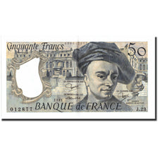 Francia, 50 Francs, 50 F 1976-1992 ''Quentin de La Tour'', 1981, 1981, EBC