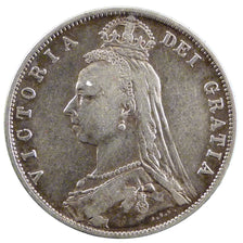 Great Britain, 1/2 Crown, 1889, KM #764, VF(30-35), Silver, 13.90