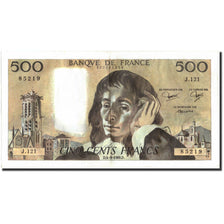 Francja, 500 Francs, Pascal, 1980, 1980-09-04, AU(50-53), Fayette:71.22, KM:156e