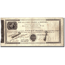 France, 20 Francs, An 12 (1804), F(12-15), KM:S245b