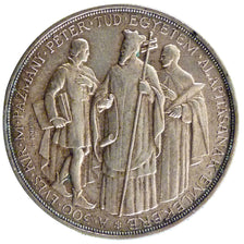 HUNGARY, 2 Pengo, 1935, KM #513, AU(55-58), Silver, 27, 10.00