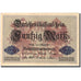 Banknote, Germany, 50 Mark, 1914, 1914, KM:49b, AU(55-58)