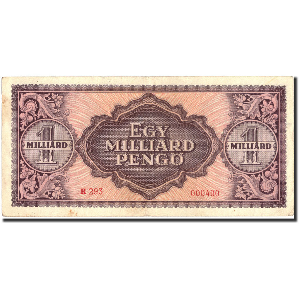 Banknote, Hungary, 1 Milliard Pengö, 1946, 1946, KM:125, AU(50-53)