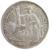 Indochine, 20 Cent, 1930, Paris, AU(55-58), Silver, Lecompte #230, 5.40