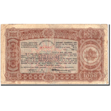 Banknote, Bulgaria, 1000 Leva, 1943, 1943, KM:67L, VF(30-35)