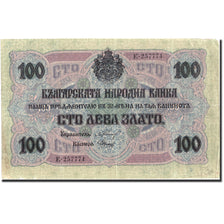 Banconote, Bulgaria, 100 Leva Zlato, 1916, 1916, KM:20b, BB+