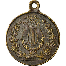 France, Medal, Grand Concours de Musique de Saint-Saëns, 1875, AU(50-53)