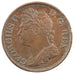 Ireland, 1/2 Penny, 1823, KM #150, AU(50-53), Copper, 26.40, 8.50