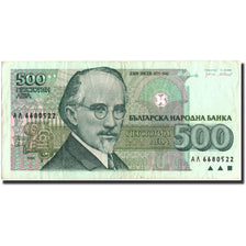Banknote, Bulgaria, 500 Leva, 1993, 1993, KM:104a, AU(50-53)