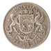 LATVIA, 2 Lati, 1925, KM #8, EF(40-45), Silver, 27, 10.00