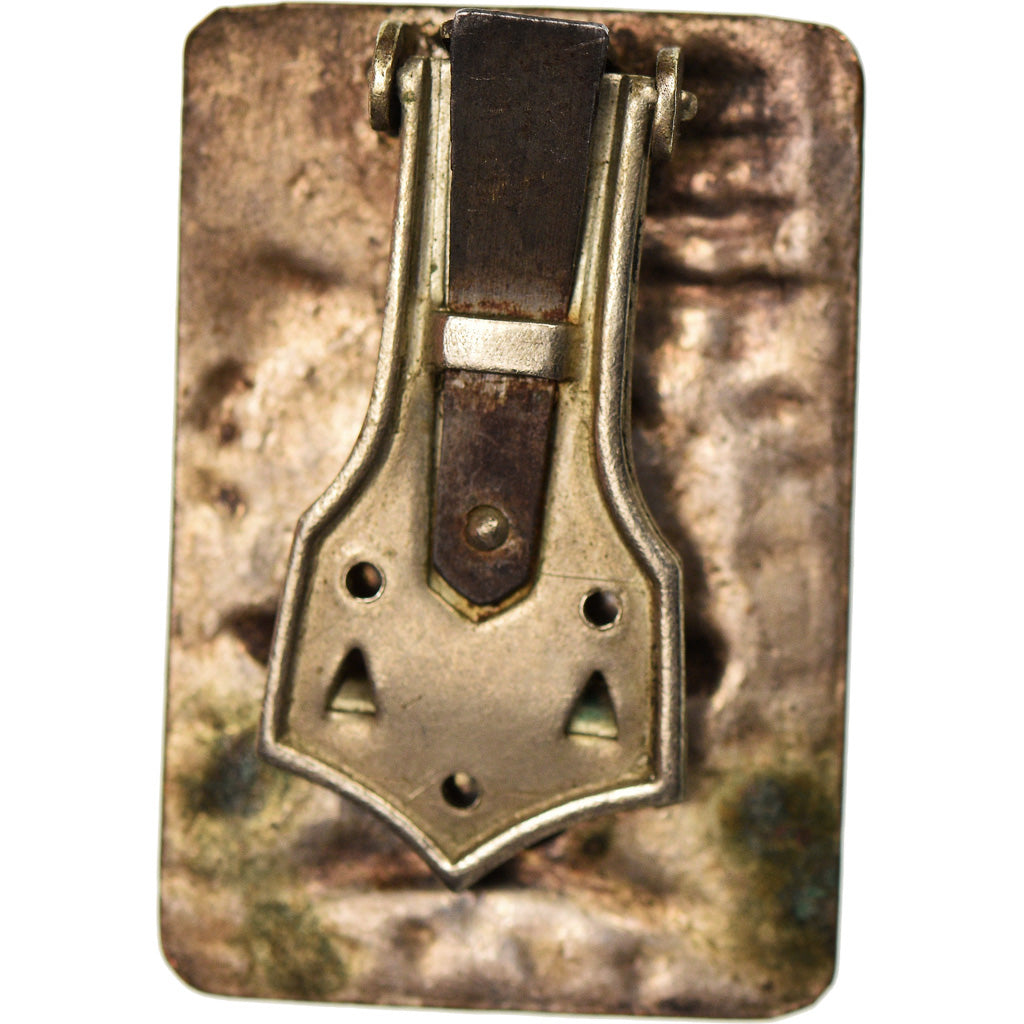 Chine, Médaille, Pince ancienne, Porteur Chinois, Soleil Levant, TTB, Silvered